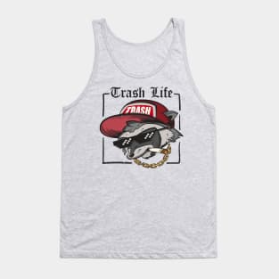 Trash Life Raccoon Ver 2 Tank Top